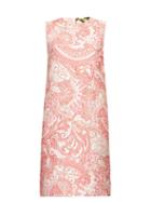 Matchesfashion.com Dolce & Gabbana - Floral Brocade Mini Shift Dress - Womens - Pink White