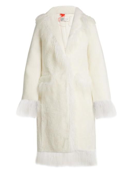 Saks Potts Teeth Shearling Coat