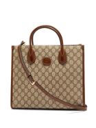 Mens Bags Gucci - Gg-supreme Canvas Tote Bag - Mens - Beige Multi