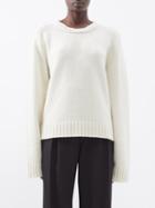 Khaite - Mae Cashmere Sweater - Womens - Cream