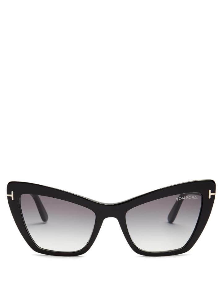 Tom Ford Eyewear Valesca Cat-eye Sunglasses