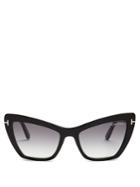 Tom Ford Eyewear Valesca Cat-eye Sunglasses