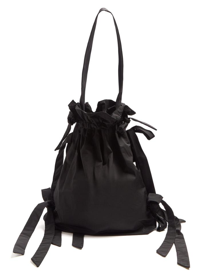 Simone Rocha Bow-detail Taffeta Shoulder Bag