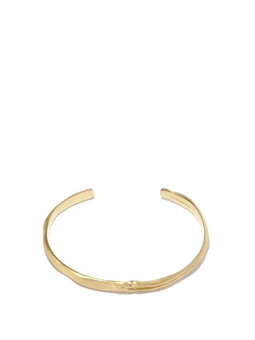 Matchesfashion.com Completedworks - Unconscious Landscapes 14kt Gold-vermeil Cuff - Mens - Gold