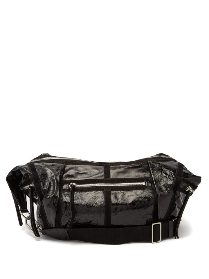 Isabel Marant Nawey Patent-leather Shoulder Bag