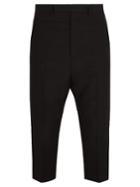 Rick Owens Astaires Cropped Wool Trousers