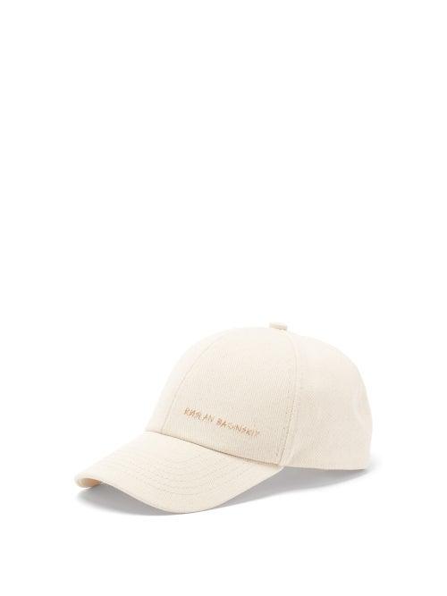 Matchesfashion.com Ruslan Baginskiy - Logo-embroidered Twill Baseball Cap - Womens - Beige