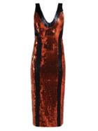Matchesfashion.com Galvan - Hero Sequinned Dress - Womens - Bronze