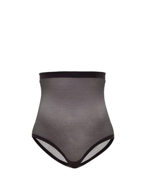 Ladies Lingerie Wolford - High-rise Mesh Shapewear Briefs - Womens - Black