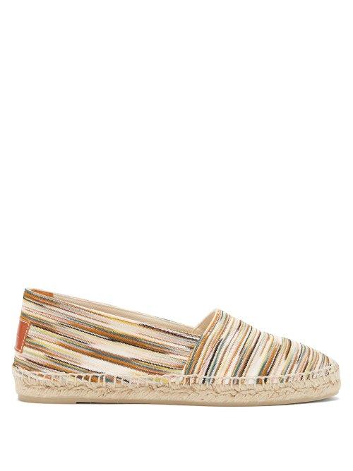 Matchesfashion.com Castaer - X Missoni Kenda Espadrilles - Womens - Multi Stripe
