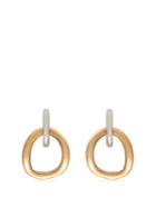 Charlotte Chesnais Inner Naho Gold-vermile And Silver-plated Earrings