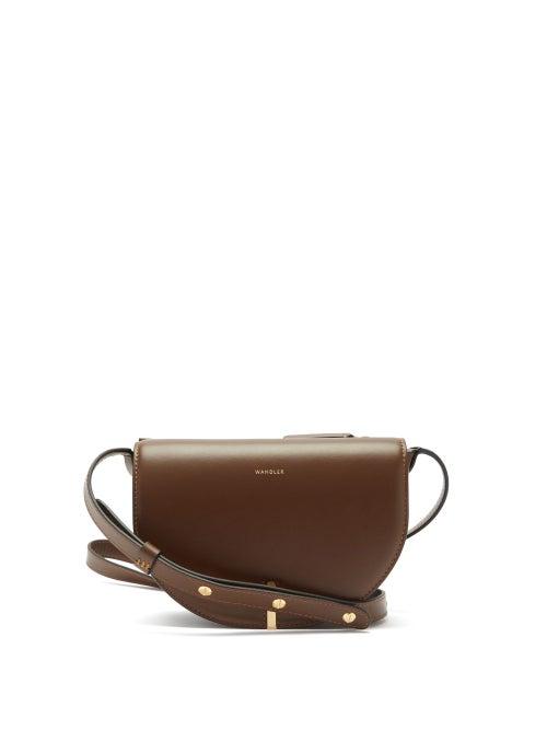 Matchesfashion.com Wandler - Nana Leather Cross-body Bag - Womens - Brown