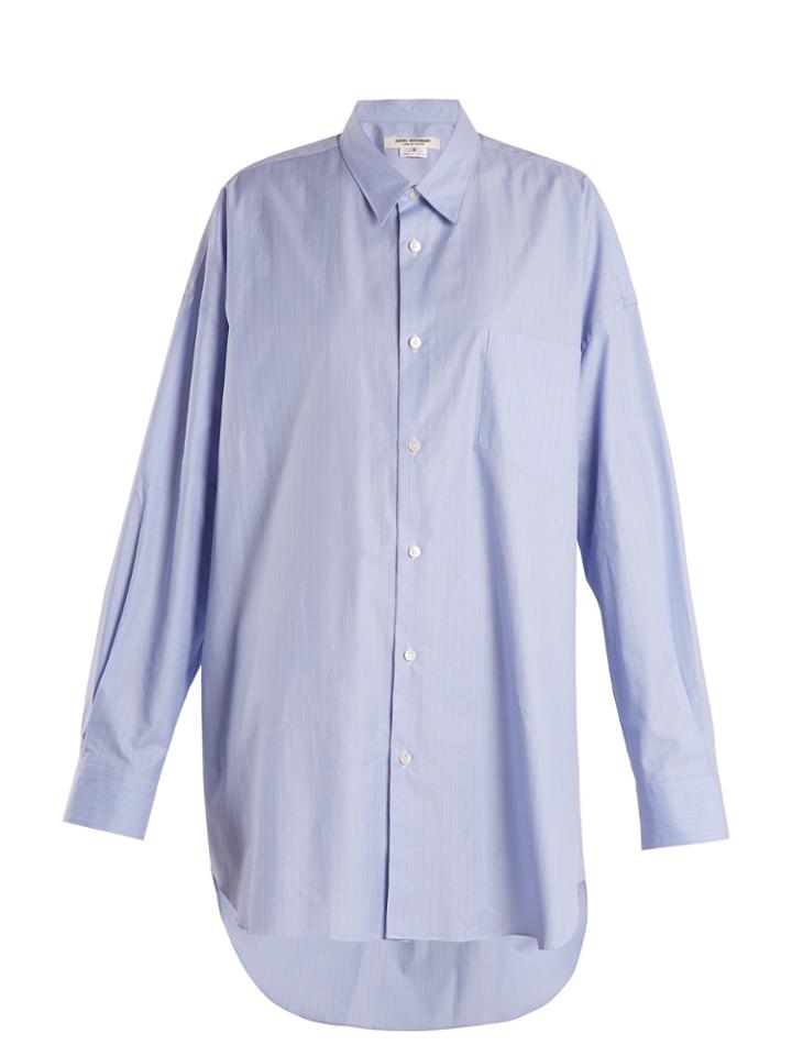 Junya Watanabe Oversized Union Jack-print Cotton Shirt