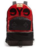 Junya Watanabe Seil Marschall Leather-trim Canvas Backpack