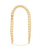 Matchesfashion.com Marni - Rectangular Plaque Choker Necklace - Womens - Gold