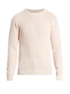 Ami Ribbed-knit Cotton Sweater