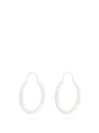 Matchesfashion.com All Blues - Hungry Snake Sterling Silver Hoop Earrings - Womens - Silver