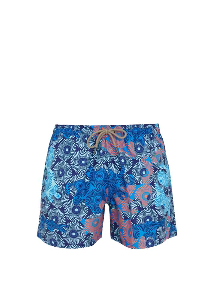 Okun Ile Camo-print Swim Shorts