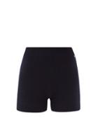 Matchesfashion.com Extreme Cashmere - Very Elasticated-waist Knitted Shorts - Womens - Navy