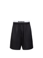 Balenciaga - Logo-print Technical-jersey Shorts - Mens - Black
