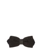 Matchesfashion.com Paul Smith - Silk-blend Lam-knit Bow Tie - Mens - Black
