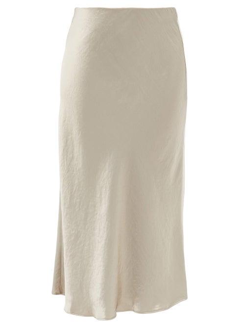Matchesfashion.com Max Mara Leisure - Alessio Skirt - Womens - Beige