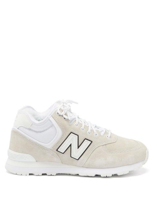 Junya Watanabe X New Balance - Nb574 Suede Trainers - Mens - Beige