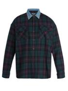 Fear Of God Denim-collar Checked Flannel Shirt