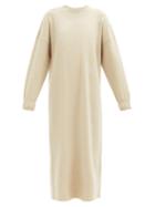Matchesfashion.com Extreme Cashmere - No. 106 Weird Stretch-cashmere Dress - Womens - Ivory