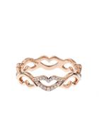 Raphaele Canot Keep Smiling Diamond & Pink-gold Ring