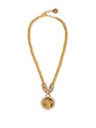 Matchesfashion.com Versace - Medusa-medallion Metal Necklace - Womens - Gold