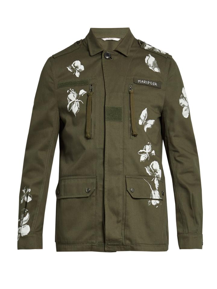 Valentino Mariposa Cotton Jacket