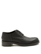 Marni Grained-leather Derby Shoes