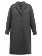 Matchesfashion.com Weekend Max Mara - Funale Coat - Womens - Dark Grey