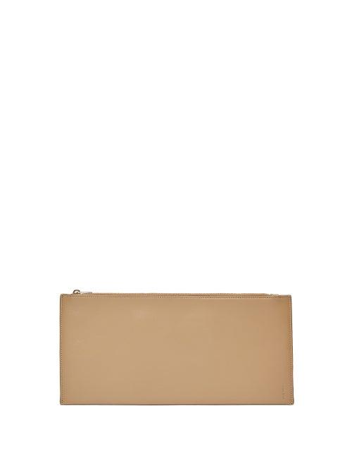 Matchesfashion.com The Row - Flat Rectangular Leather Clutch Bag - Womens - Tan