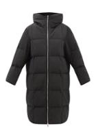 Stand Studio - Saylor Hooded Quilted Down Coat - Womens - Black