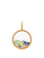 Matchesfashion.com Aurlie Bidermann Fine Jewellery - Mini Chivor Sapphire & 18kt Gold Pendant - Womens - Gold