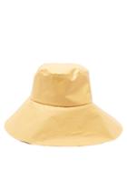 Matchesfashion.com Reinhard Plank Hats - Paz Wide Brim Bucket Hat - Womens - Beige