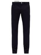 Matchesfashion.com Raf Simons - Photographic Print Jeans - Mens - Navy