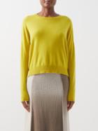 Allude - Cashmere Sweater - Womens - Yellow