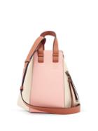 Matchesfashion.com Loewe Paula's Ibiza - Hammock Small Tri-colour Leather Bag - Womens - Pink Multi