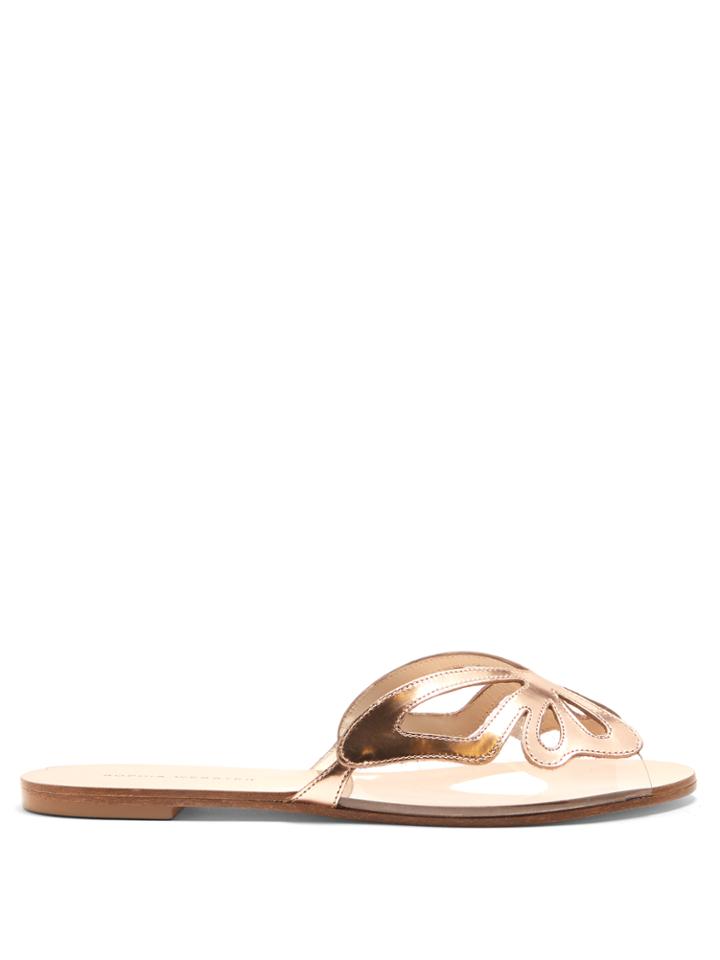 Sophia Webster Madame Butterfly Leather Slides