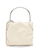 Matchesfashion.com Staud - Flea Leather Shoulder Bag - Womens - Cream