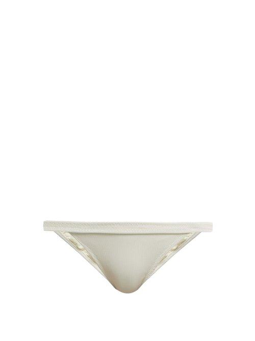 Matchesfashion.com Solid & Striped - X Re/done The Venice Bikini Briefs - Womens - Ivory