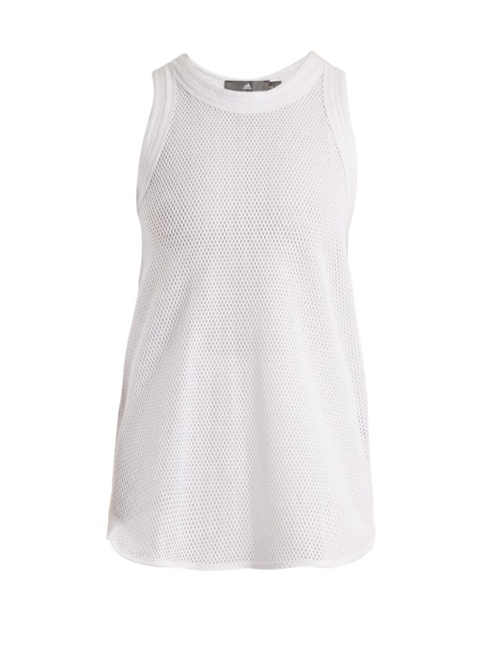 Adidas By Stella Mccartney Yoga Performance Mesh Tank Top