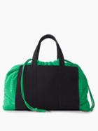 Bottega Veneta - Intrecciato Canvas And Terry Holdall - Mens - Black Green