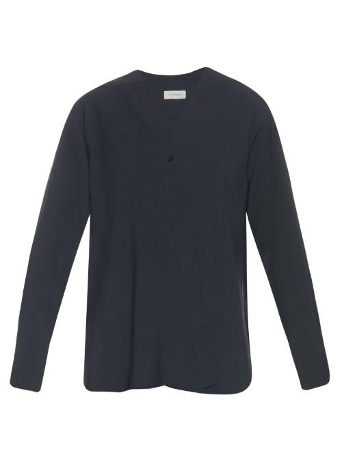 Lemaire Panama Wrap-over Shirt