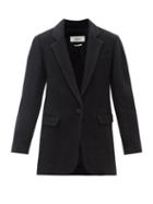 Isabel Marant Toile - Nilinda Wool-blend Blazer - Womens - Black