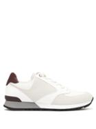 Matchesfashion.com John Lobb - Foundry Suede, Mesh And Leather Trainers - Mens - White