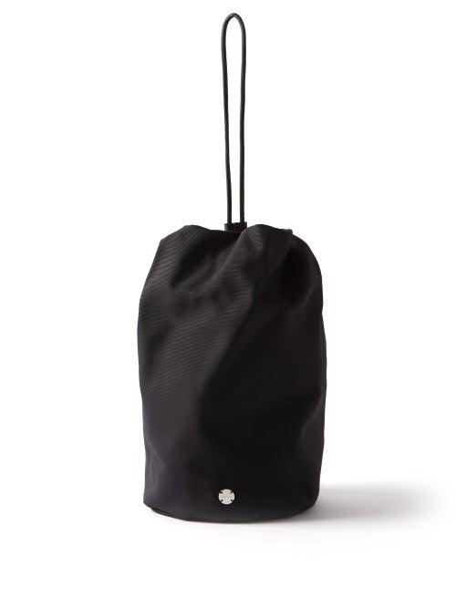 The Row - Sporty Canvas Pouch - Womens - Black